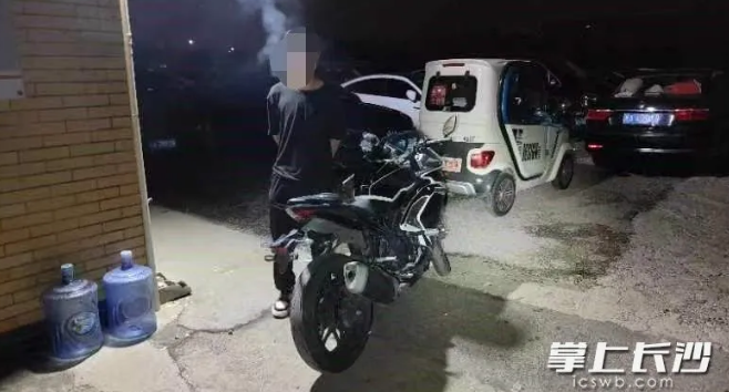 酒后開摩托也涉嫌酒駕！長沙交警：不要心存僥幸